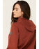 Image #5 - Ariat Women's Rust Copper Embroidered Sleeve Logo Hooded Sweatshirt , Rust Copper, hi-res