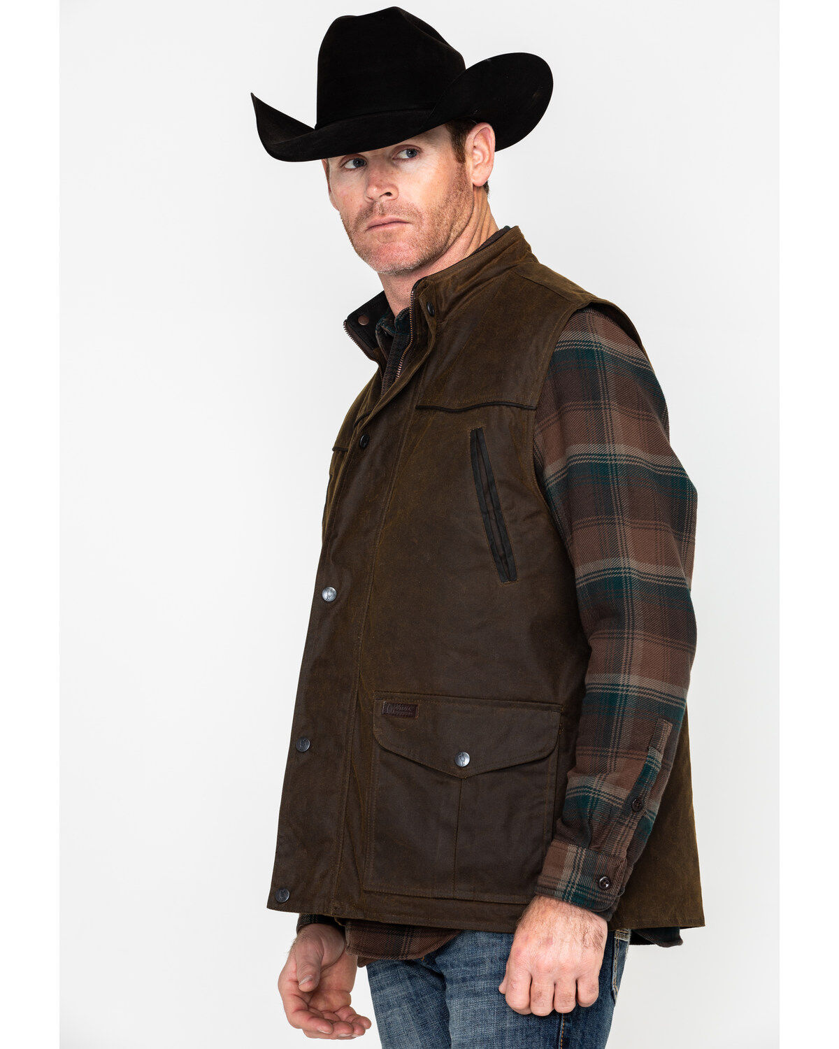 Image #4 - Outback Trading Co. Men's Magnum Vest, Bronze, hi-res
