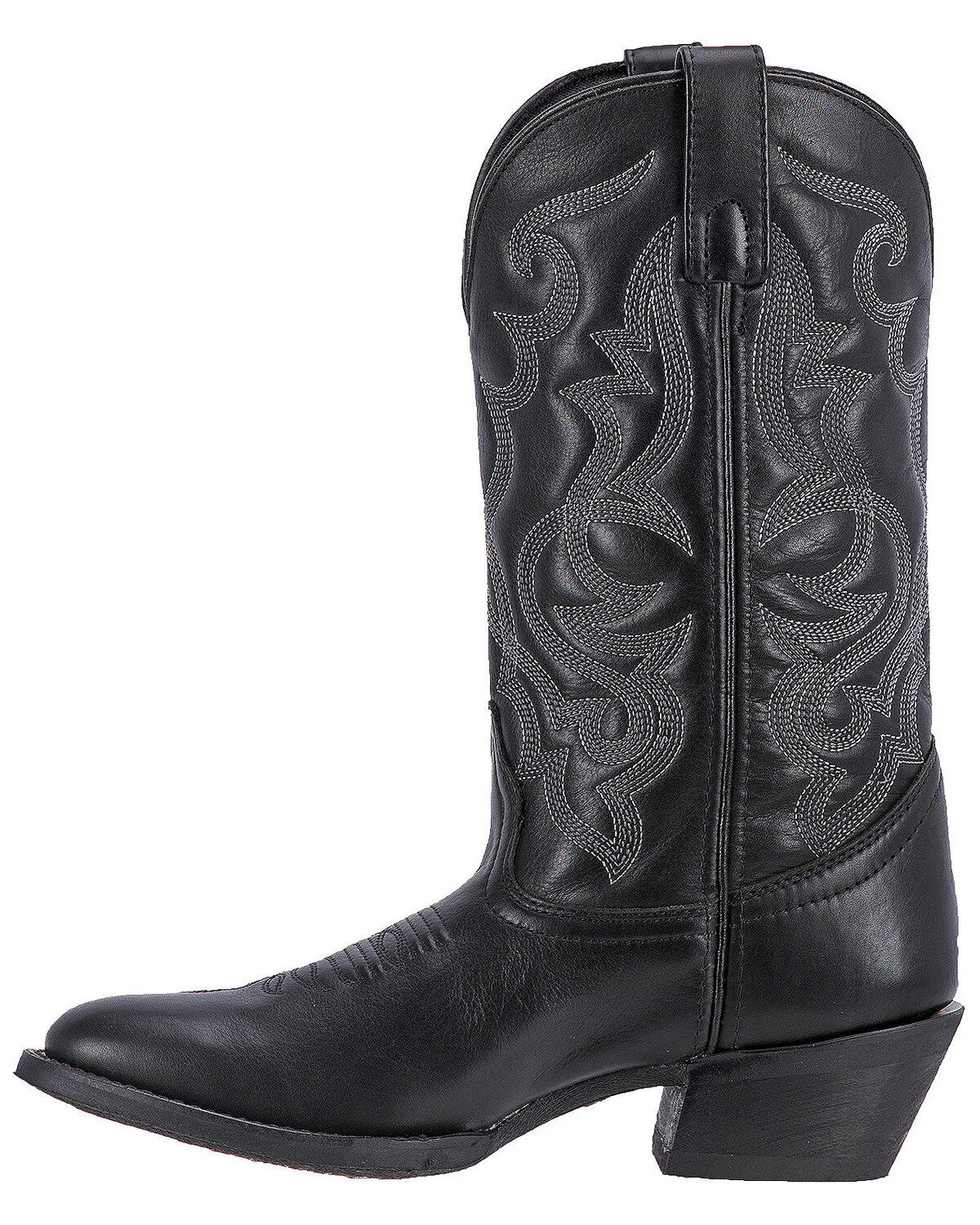 Image #4 - Laredo Women's Maddie Western Boots - Round Toe, Black, hi-res