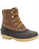 Image #1 - Georgia Boot Boys' Marshland Lace-Up Duck Boots - Round Toe, Brown, hi-res