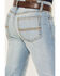 Image #4 - Cody James Men's Light Wash Cowboy Slim Straight Stretch Denim Jeans , Light Wash, hi-res