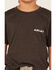 Image #3 - Ariat Boys'  Flag Logo Short Sleeve Graphic Print T-Shirt , Black, hi-res