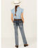 Image #3 - Grace in LA Girls' Medium Wash Mid Rise Bootcut Jeans , Dark Wash, hi-res