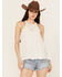 Image #1 - Shyanne Women's Crochet Halter Tank Top, White, hi-res