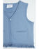 Image #2 - Angel Dear Toddler Boys' Fringe Vest, Blue, hi-res