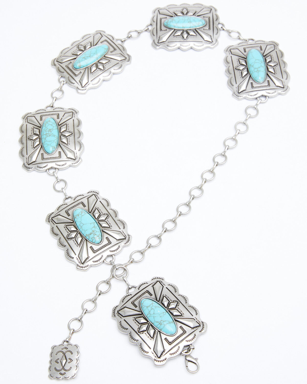 Image #2 - Idyllwind Women's Hit The Road Concho Belt, Silver, hi-res