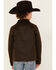 Image #4 - Cody James Boys' Road Dust Oil Skin Jacket , Brown, hi-res