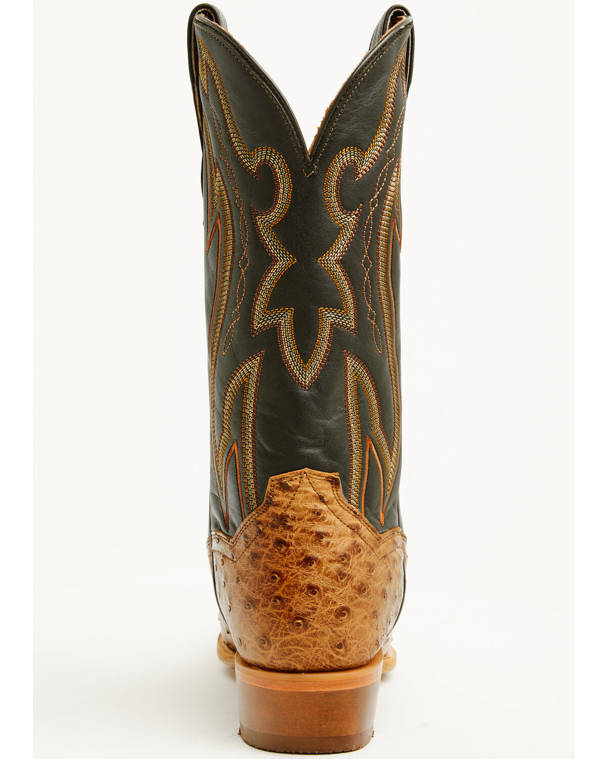 Image #5 - Dan Post Men's Grit Exotic Full Quill Ostrich Tall Western Boots - Snip Toe, Tan, hi-res