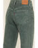 Image #4 - Levi's Premium Women's 501&reg; Original Cropped Jeans, Green, hi-res