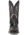 Image #4 - Dan Post Men's Exotic Ostrich Leg Western Boots - Square Toe , Black, hi-res