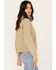 Image #2 - Sadie & Sage Women's Fiona Long Sleeve Pullover Sweater , Sage, hi-res