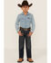 Image #1 - Wrangler Retro Boys' Night Sky Jeans - 4-7, Denim, hi-res