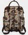 Image #3 - Wrangler Vintage Retro Cowboy Cool Print Backpack, Tan, hi-res