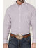 Image #3 - RANK 45&reg; Men's Bronc Small Plaid Print Long Sleeve Button-Down Western Shirt, Red/white/blue, hi-res