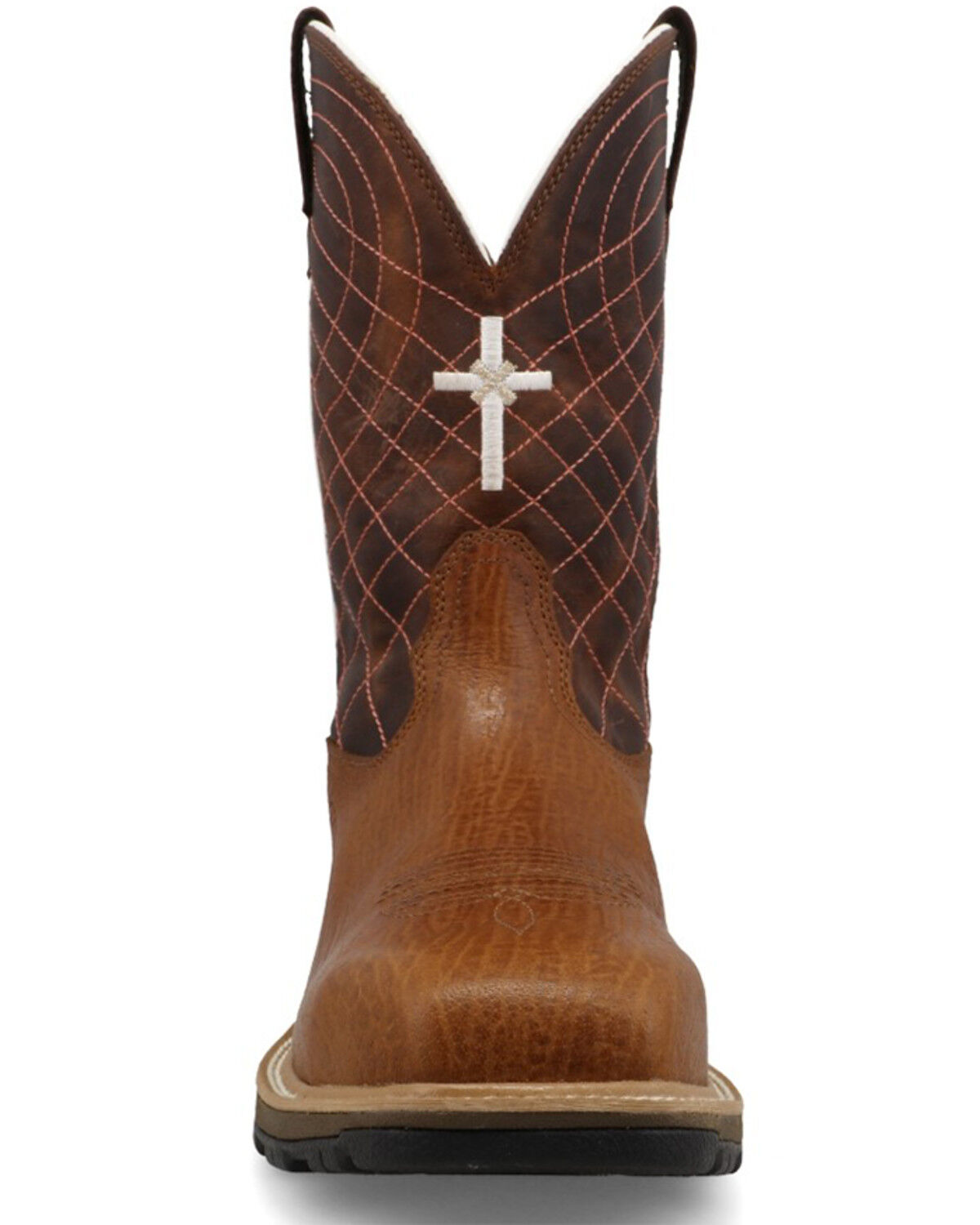 Image #4 - Twisted X Men's 11" UltraLite X&trade; Work Boots - Composite Toe, Brown, hi-res