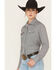 Image #2 - Cinch Women's Geo Print ArenaFlex Long Sleeve Snap Stretch Western Shirt, Green, hi-res