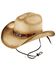 Image #1 - Bullhide Men's Star Central Straw Hat, Natural, hi-res