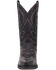 Image #4 - Laredo Men's Squire Stitched Western Boots - Snip Toe, Black, hi-res