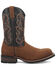 Image #2 - Laredo Men's Rockwell Western Work Boots - Steel Toe, Brown, hi-res