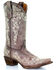 Image #1 - Corral Girls' Scroll Embroidery Western Boots, Brown, hi-res