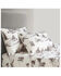 Image #1 - HiEnd Accents 200TC Cotton White Pine 4 Piece Sheet Set - Full Size, White, hi-res