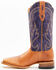 Image #3 - Cody James Men's Tomahawk Western Boots - Broad Square Toe , Blue, hi-res