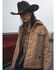 Image #1 - Cleo + Wolf Women's Sherpa Lined Canvas Jacket , Wheat, hi-res