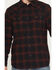 Image #3 - Moonshine Spirit&reg; Men's Hunter Plaid Print Long Sleeve Snap Flannel Shirt, Black, hi-res