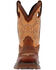 Image #4 - Durango Boys' Lil Rebel Wester Boots - Broad Square Toe, Brown, hi-res