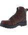 Image #2 - Rockport Men's More Energy Brown 6" Lace-Up Work Boots - Composite Toe, Brown, hi-res