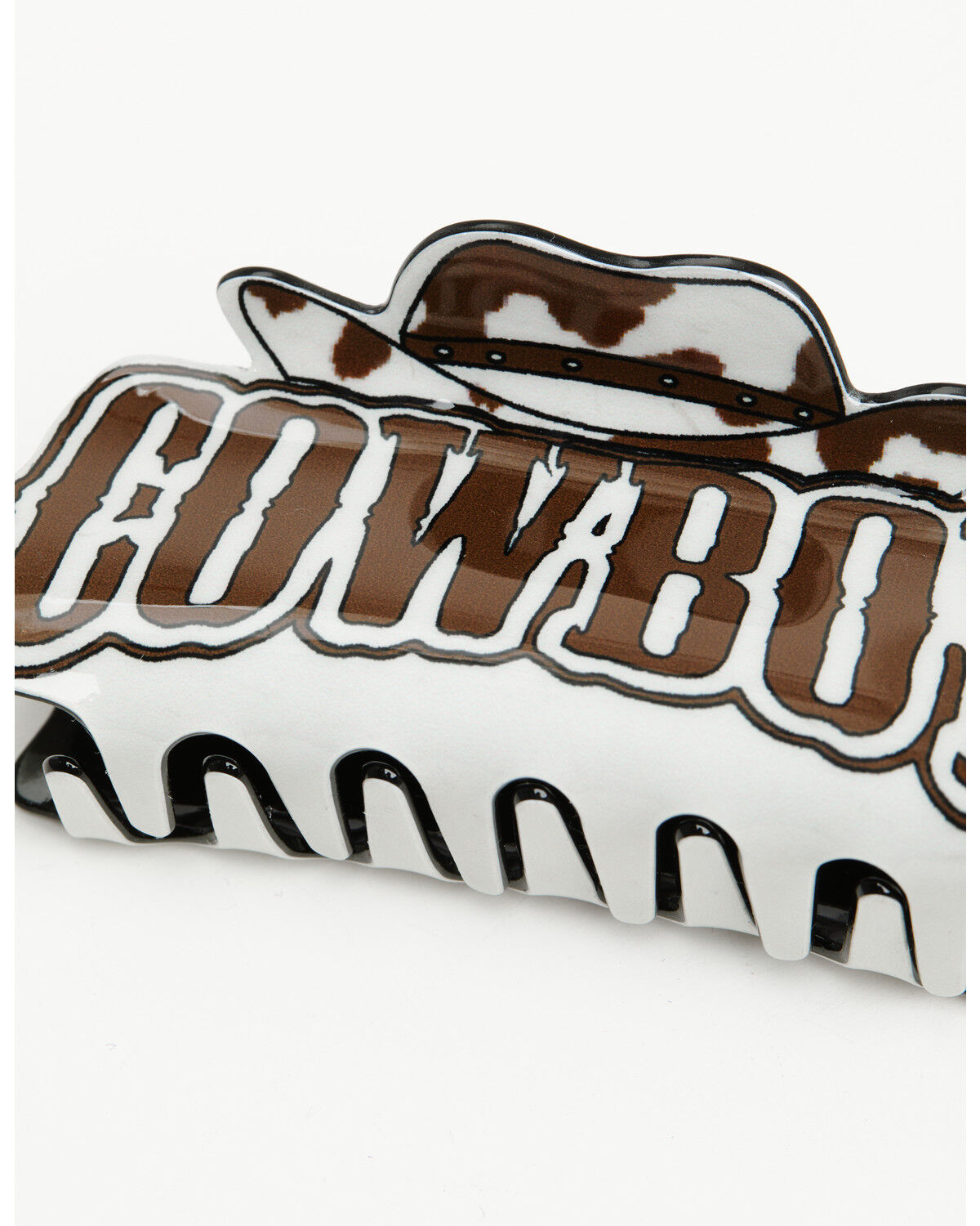 Image #3 - Idyllwind Women's Windsor Cowboy Hat Claw Clip, Brown, hi-res