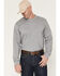 Image #2 - Hawx Men's FR Solid Triangle Skull Long Sleeve Graphic Work T-Shirt, Grey, hi-res