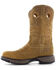 Image #3 - Frye Men's 10" Wellington Waterproof Work Boots - Steel Toe, Tan, hi-res