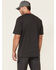 Image #4 - Carhartt Men's Loose Fit Heavyweight Logo Pocket Work T-Shirt - Big & Tall, Charcoal Grey, hi-res