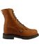 Image #2 - Justin Men's Cargo EH 8" Lace-Up Work Boots - Steel Toe, Bark, hi-res