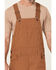 Image #3 - Lucky Brand Workwear Men's Broken Canvas Bib Overalls, Brown, hi-res