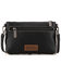 Image #2 - Wrangler Women's Cowhide Clutch , Black, hi-res