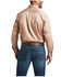 Image #2 - Ariat Men's Khaki Solid Twill Long Sleeve Western Shirt, Khaki, hi-res