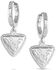 Image #2 - Montana Silversmiths Women's High Noon Cobblestone Turquoise Earrings , Silver, hi-res