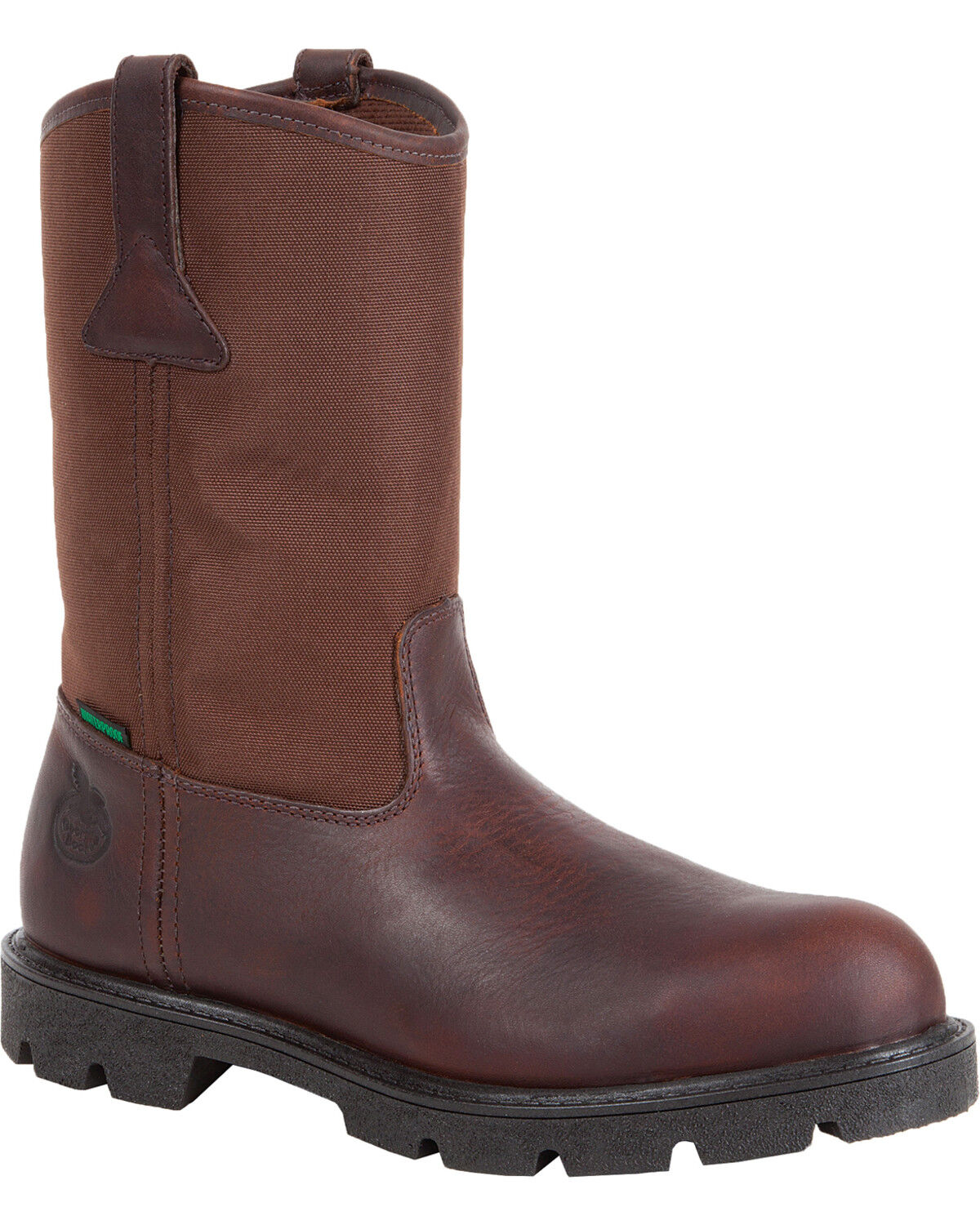 Image #1 - Georgia Men's Homeland Waterproof Wellington Boots, Brown, hi-res
