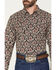 Image #3 - Gibson Trading Co Men's Bloomin Paisley Print Long Sleeve Snap Western Shirt - Big, Black, hi-res