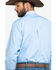 Image #5 - Ariat Men's Wrinkle Free Solid Long Sleeve Button Down Western Shirt, Light Blue, hi-res