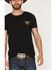Image #4 - Cody James Men's Steer Head Logo Short Sleeve Graphic T-Shirt, Black, hi-res
