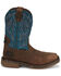 Image #2 - Justin Men's Broncy Pull-On Work Boots - Composite Toe, Brown, hi-res