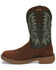 Image #3 - Justin Men's Stampede Rush Short Base Performance Western Boots - Broad Square Toe, Brown, hi-res