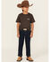 Image #1 - Levi's Little Boys' 517 Pearson Dark Wash Bootcut Stretch Denim Jeans , Blue, hi-res