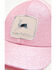 Image #2 - John Deere Girls' Historic Logo Patch Glitter Baseball Cap , Pink, hi-res