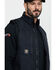 Image #5 - Ariat Men's Rebar Washed Dura Canvas Insulated Work Vest - Big & Tall, Black, hi-res