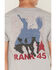 Image #4 - RANK 45&reg; Boys' Americana Cowboy Logo Short Sleeve Graphic T-Shirt, Silver, hi-res