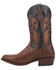 Image #3 - Dan Post Men's Socrates Caiman Exotic Western Boots - Medium Toe, Medium Brown, hi-res